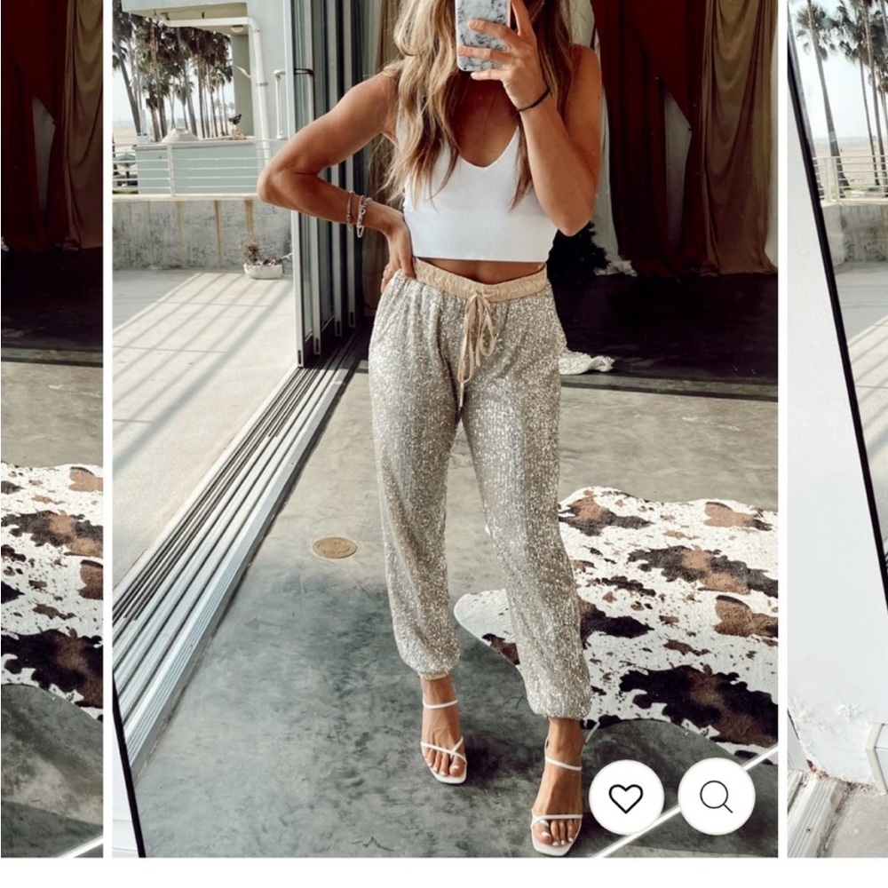 12th Tribe - Dusk to Dawn Sequin Joggers